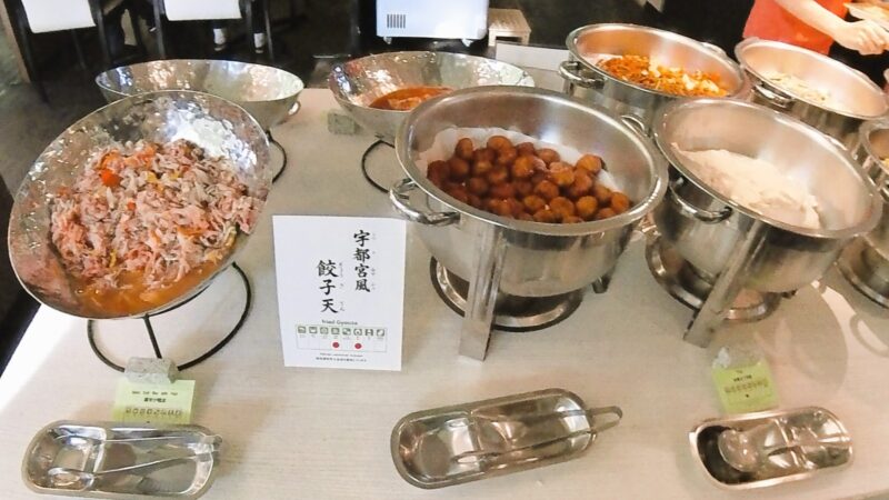 朝食ビュッフェ1